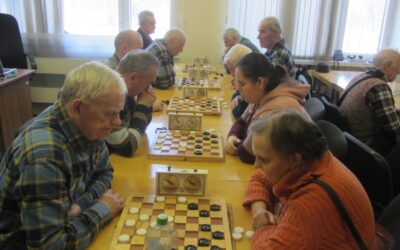 1 апреля прошли открытые соревнования  по шашкам